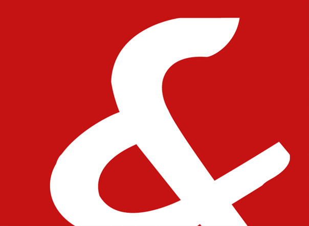 I&S Informatica e Servizi - grande simbolo di "&" su sfondo rosso