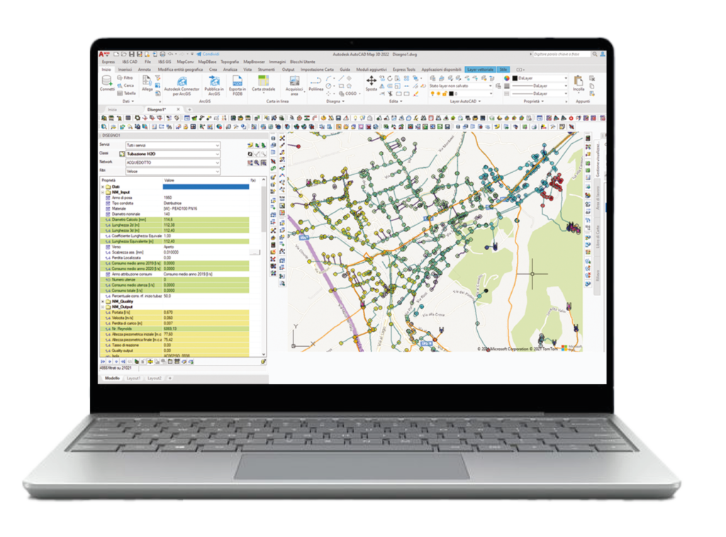 software modellazione reti idriche in modalità desktop