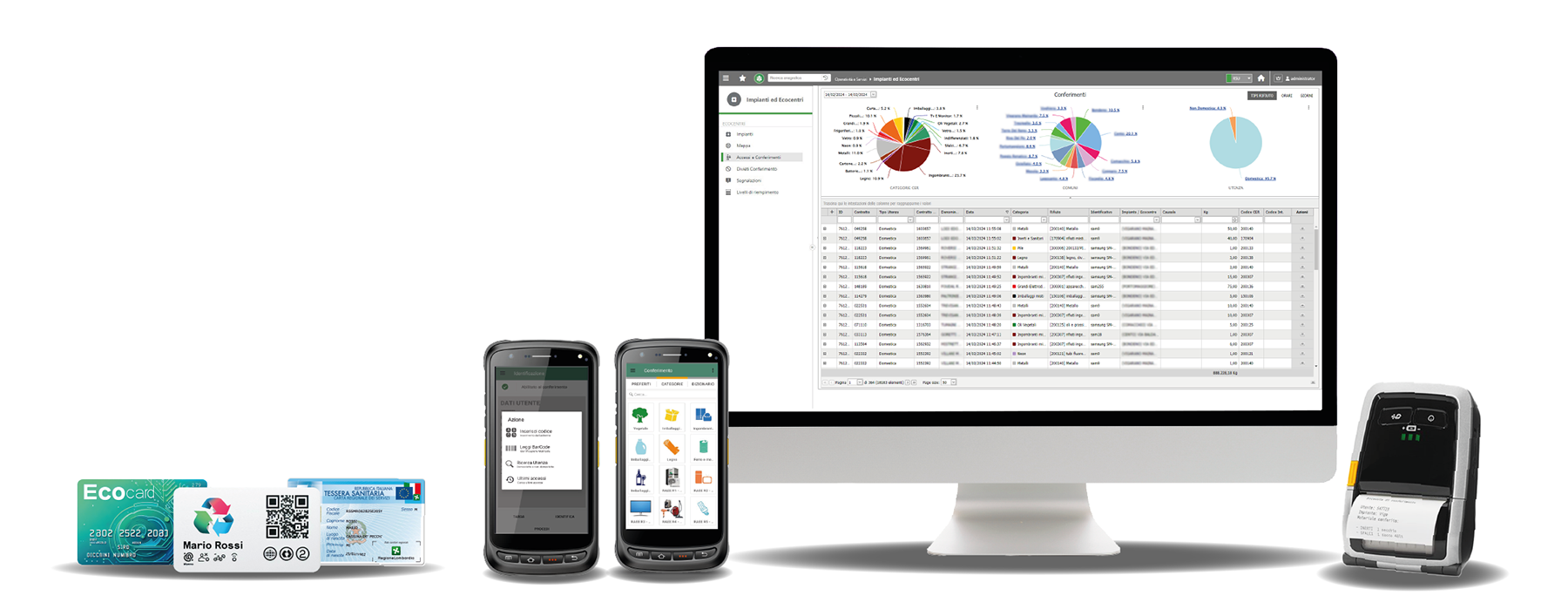 Software e app per gestione Ecocentri CRM informatizzati