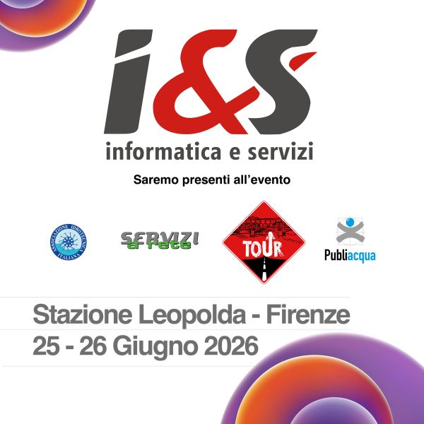 card social partecipazione I&S al Servizi a Rete Tour 2026