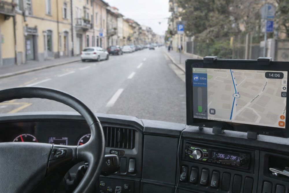 Navigazione Assistita Interno Camion
