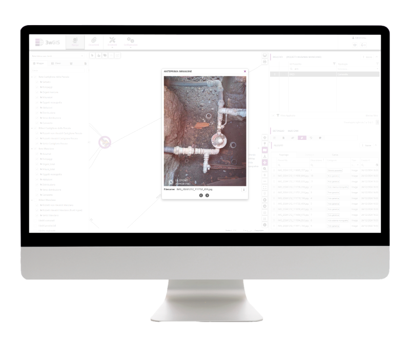 Fotografia allegata all'oggetto georeferenziato durante il rilievo e consultabile da backoffice 